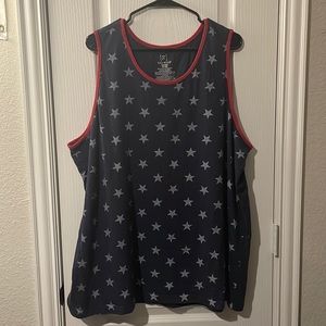 XXXL American Stars, Red, White, & Blue Patriotic Tank